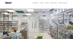 Desktop Screenshot of farmaciacuenca136.com